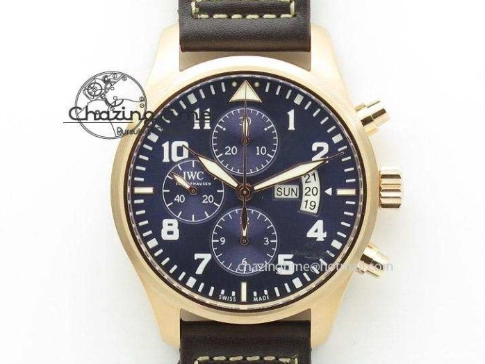 MIROTIME 0417 Durable Big Pilot 5019 Ceramic Case Black Dial Green Markers Asian 23J 7396